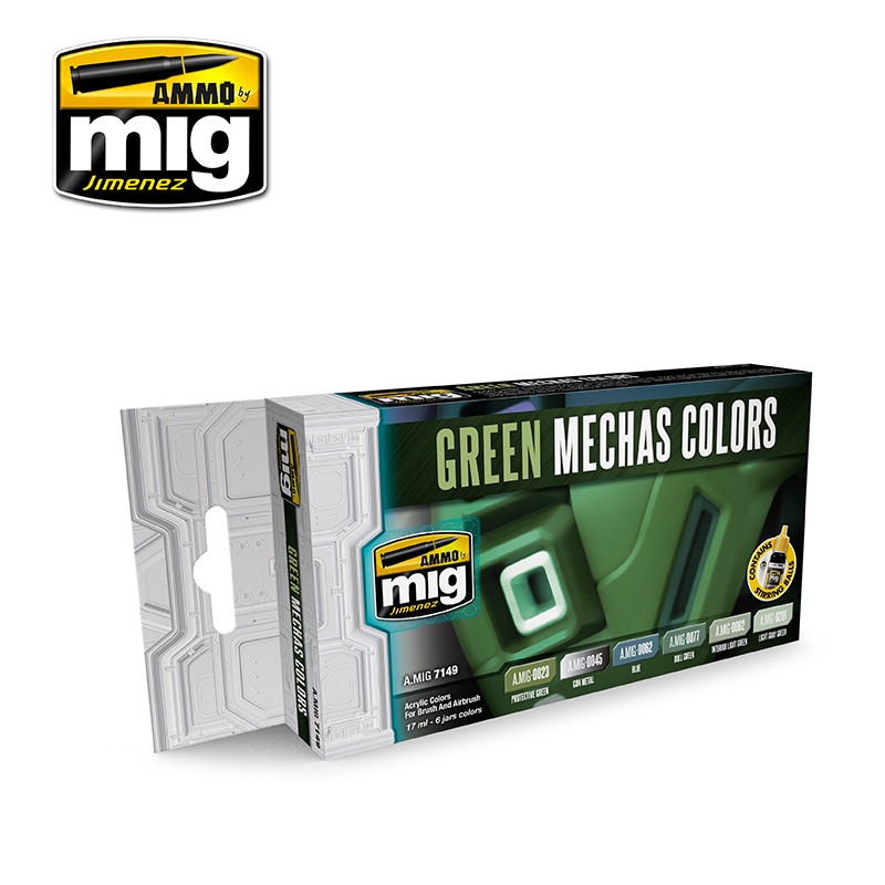 green-mechas-colors